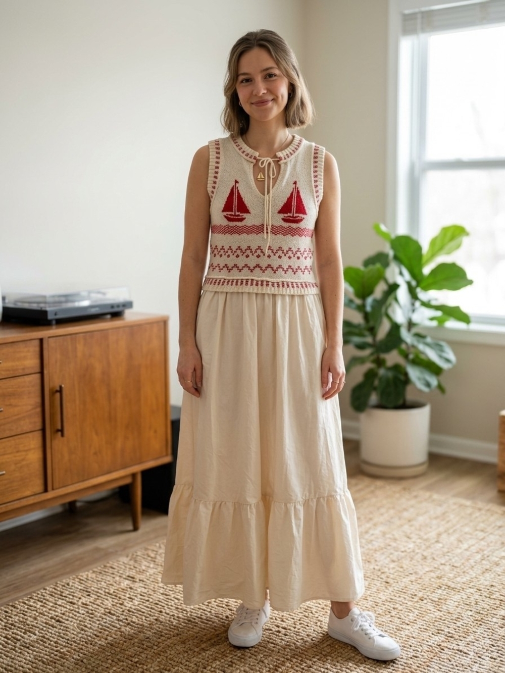 Moon River Women's Maxi Dress